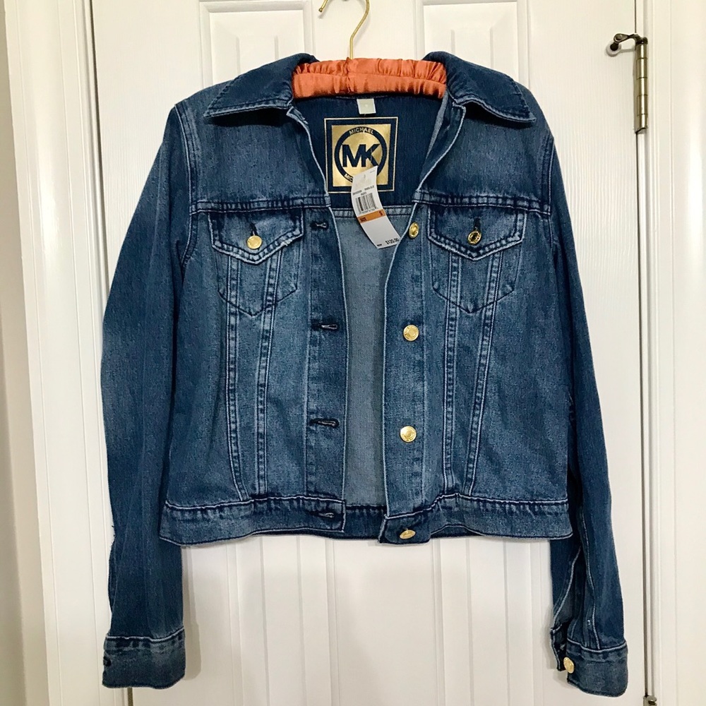 NWT Michael Kors jean jacket